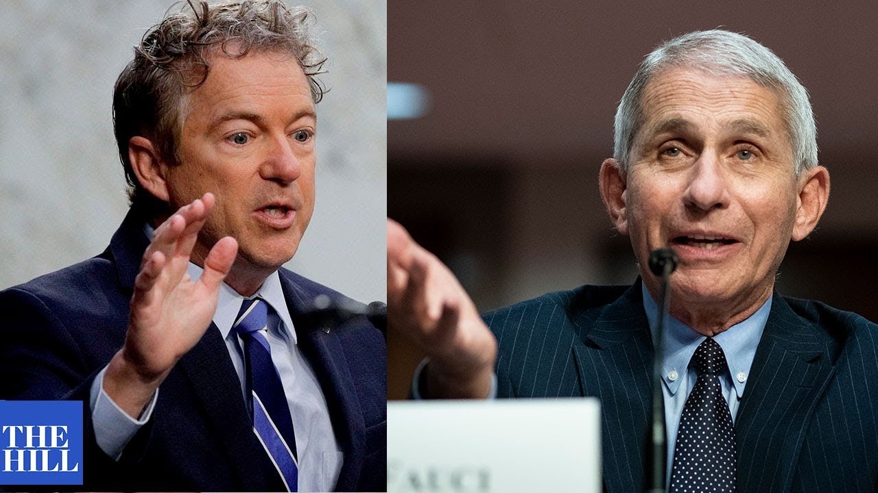 Rand Paul and Dr. Fauci CLASH at Senate hearing on the Coronavirus