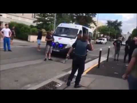 Minutes after the deadly shooting incident in Nantes on Tuesday 3 July 2018
