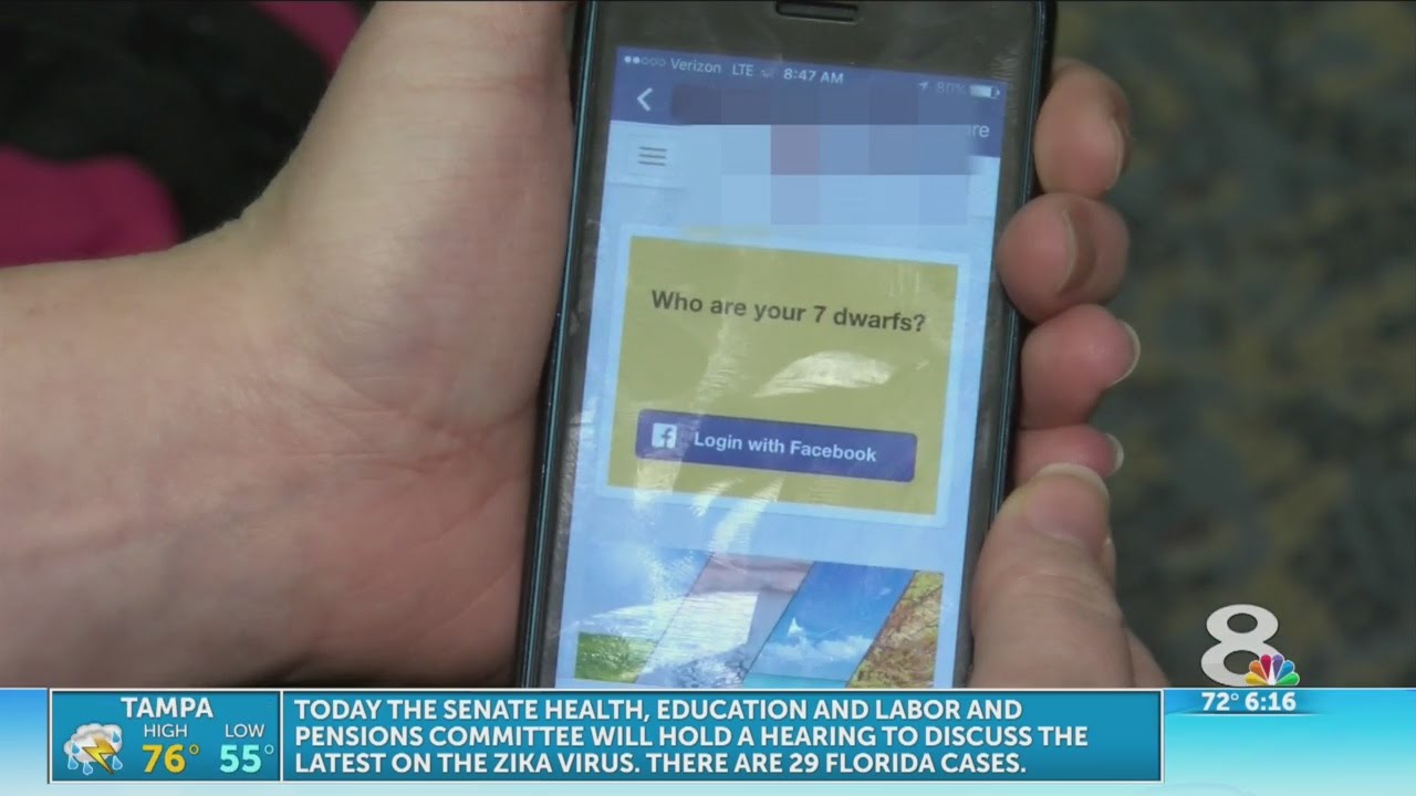 Hackers using Facebook quizzes to get personal info from users