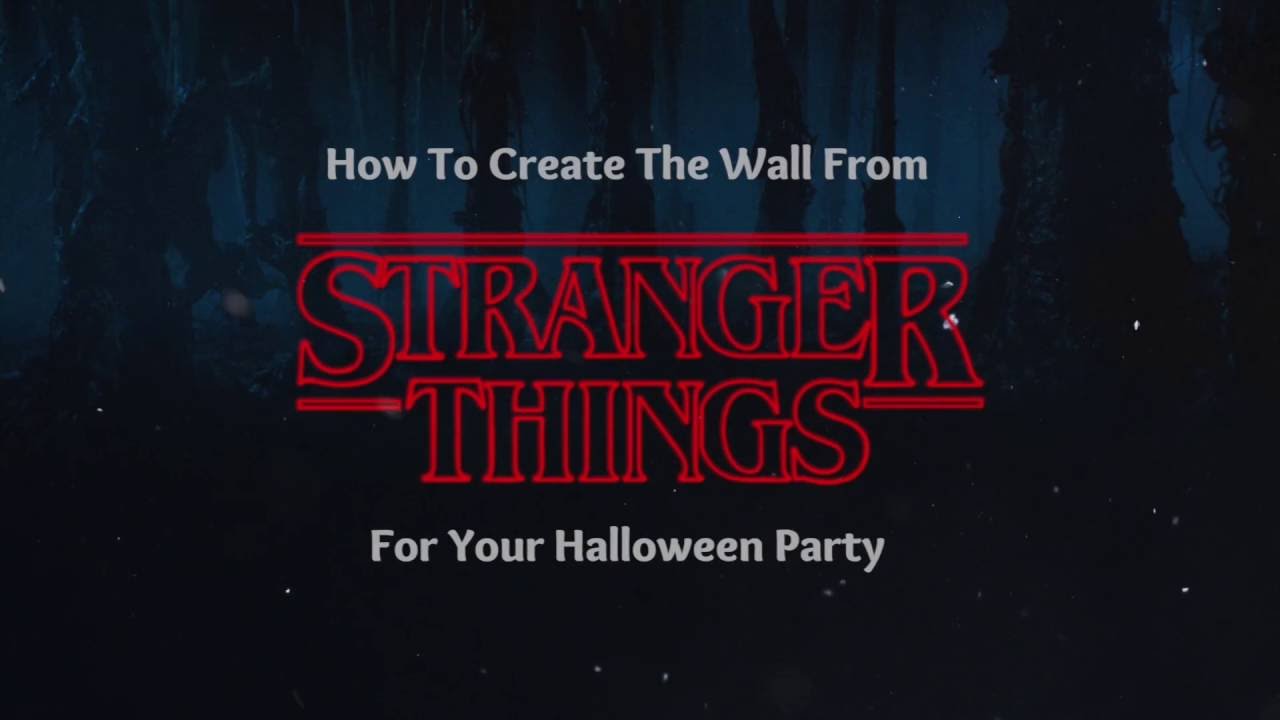 How to create your own Stranger Things Wall Lights