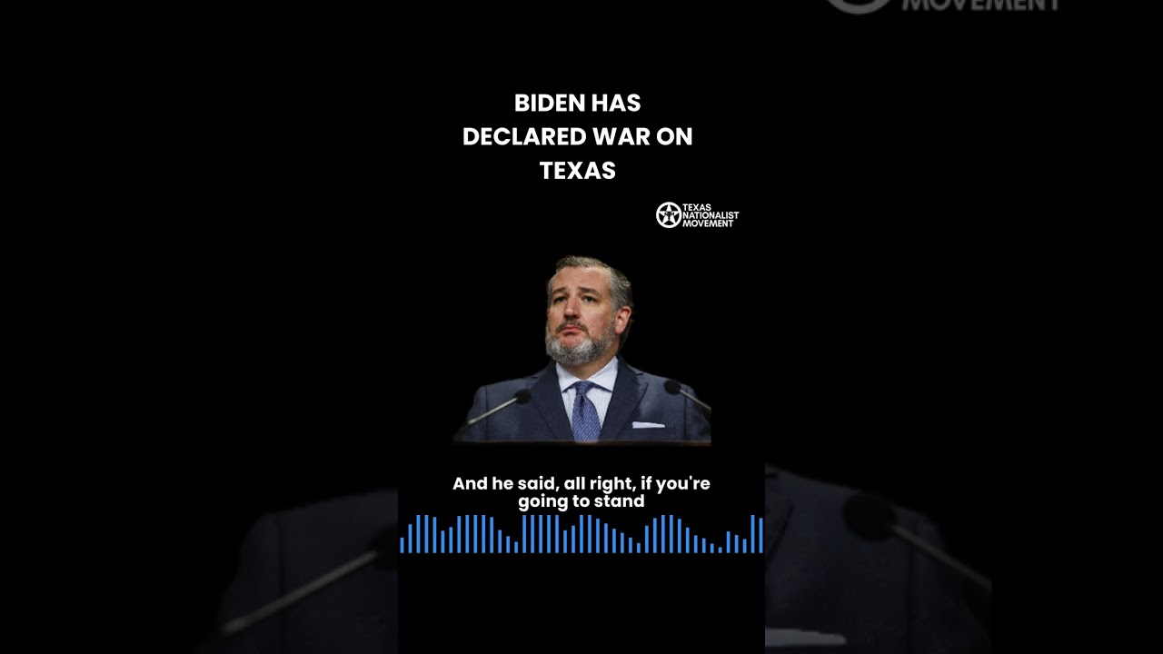 Joe Biden has declared WAR ON TEXAS. It's time we take action and TEXIT!