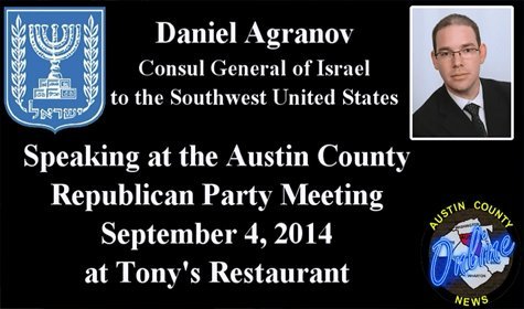 Deputy Consul General of Israel Speaks at Republican Party Meeting [VIDEO]