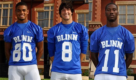 Three Blinn Football Players Named NJCAA All-Americans