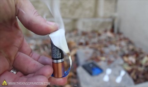 Haven’t Got A Lighter?  How About A Battery And A Chewing Gum Wrapper? [VIDEO]