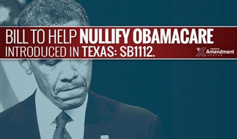 Texas Bill Would Pull the Rug Out, Help Nullify Obamacare