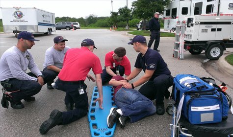 Blinn EMS Students Enhance Their Skills With Mass Casualty Exercise