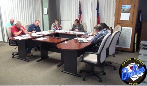 Austin County Commissioners Court – April 27, 2015