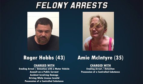 Sealy Makes 2 Felony Arrests