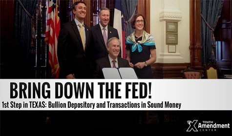 Texans Will Be Able To Transact In Gold & Silver; Abbott Signs Texas Gold Depository Into Law