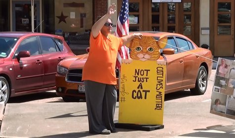 Protesters At Bellville Courthouse Want “Justice For Tiger” [VIDEO]