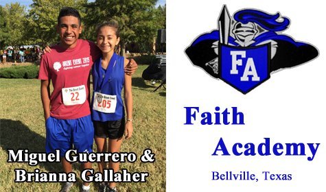 Faith Academy Cross Country Attends Brent Event 5K in Sugarland