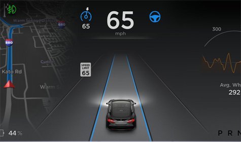 Auto-Drive Has Arrived With The Tesla Autopilot [VIDEO]