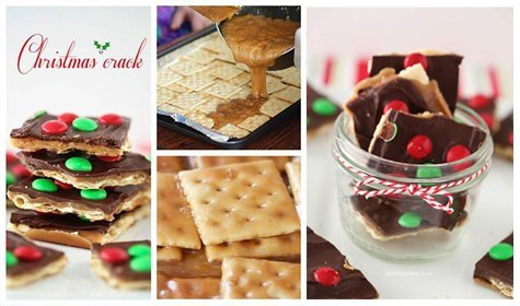 Christmas Crack Toffee