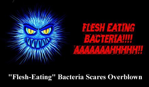 “Flesh-Eating” Bacteria Scares Overblown