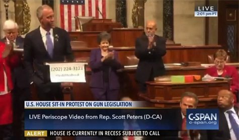 Sit-In At The House, Democrats Vow To Block House From Doing Work [VIDEO]