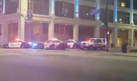 Dramatic Footage Shows Dallas Shooter Engage In Firefight With Policeman [VIDEO]