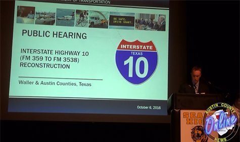 TXDot’s I-10 Public Hearing Has Good Turnout [VIDEO]