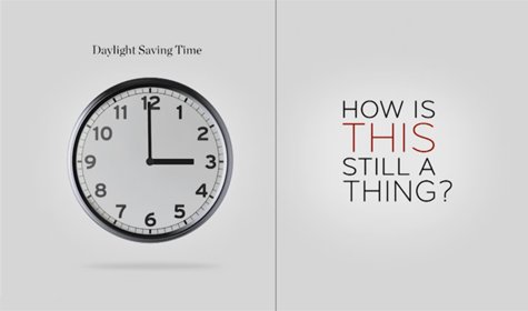 Daylight Savings Time; How Is This Still A Thing?[VIDEO]