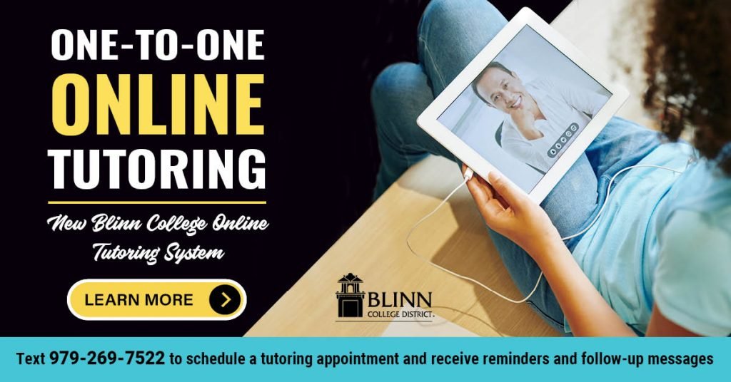 Blinn Launches New Online Tutoring Platform Austin County News Online