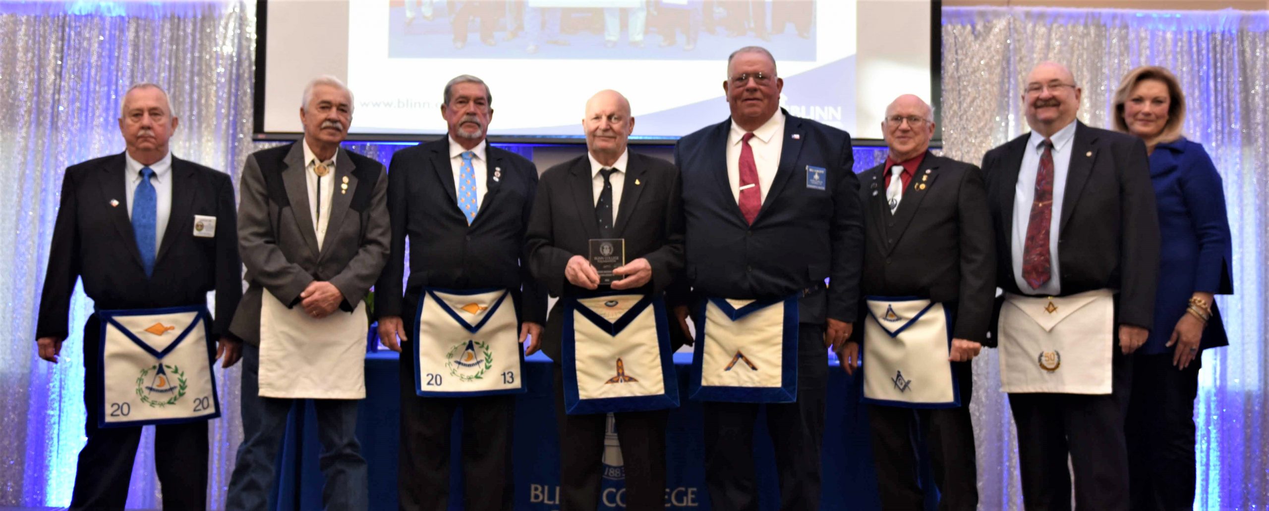 Warren Masonic Lodge 56 Gifts Third Endowed Scholarship to Blinn College