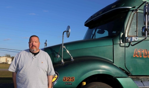 U.S. Navy Veteran Finds Second Career Through Blinn College Truck Driving Program