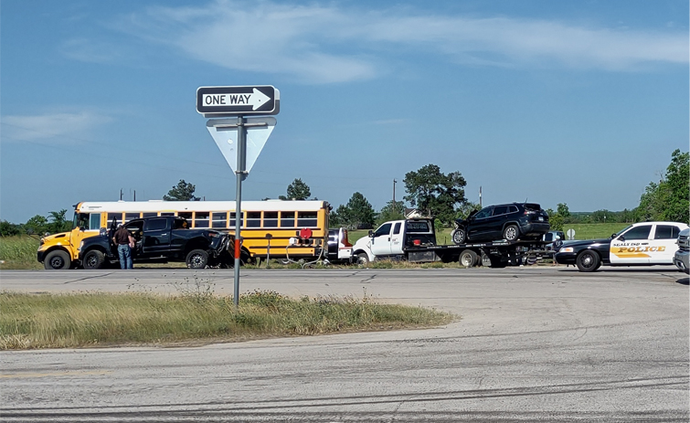 Sealy ISD School Bus Accident Causes Scare